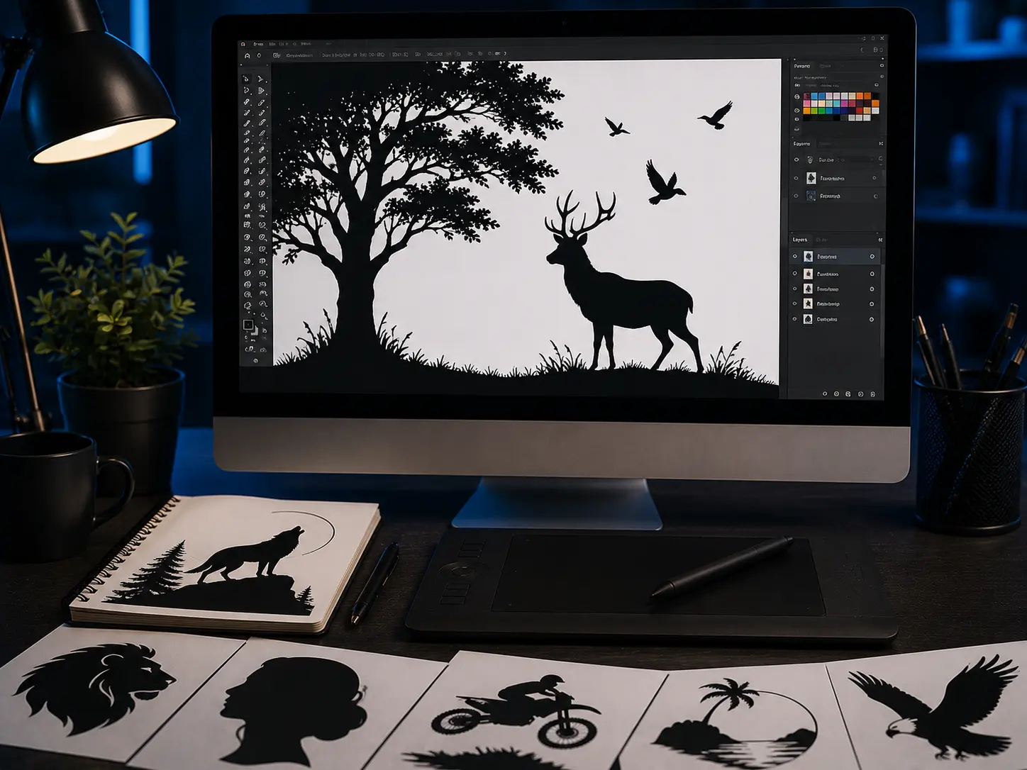 Silhouette Art